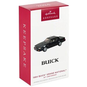 New! 1984 Buick Grand National 40th Anniversary LTD Hallmark Keepsake Ornament